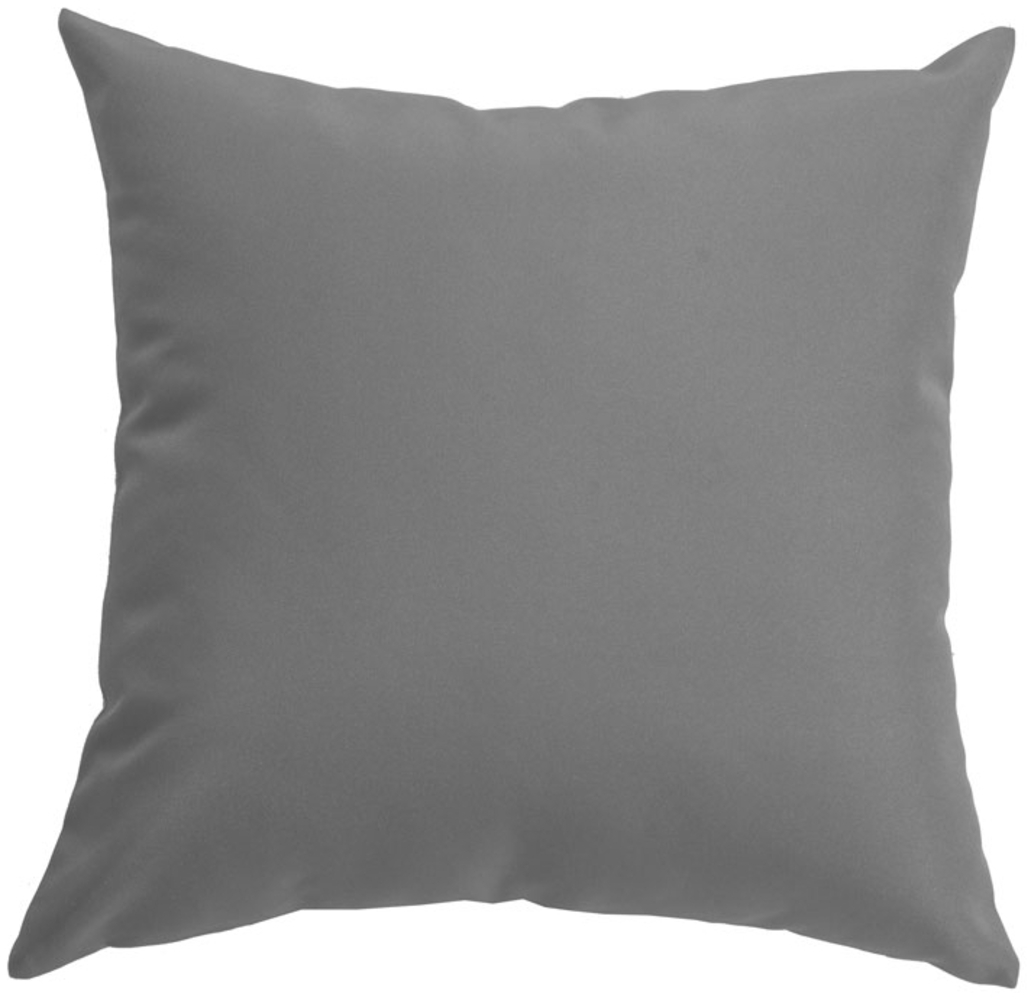 CLP Deko-Kissen 45x45 cm,eisengrau Bild 1