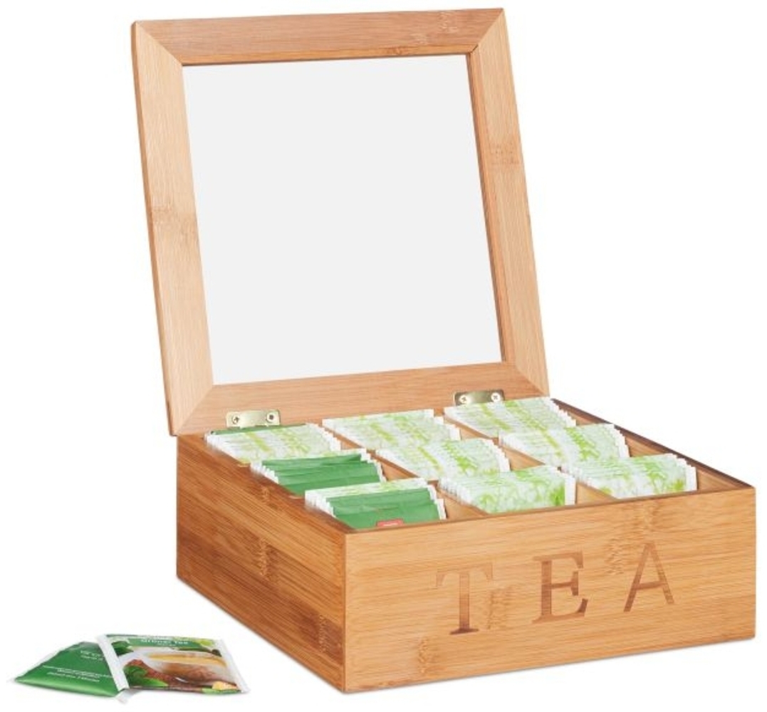 Teebox Bambus 9 Fächer 10024614 Bild 1