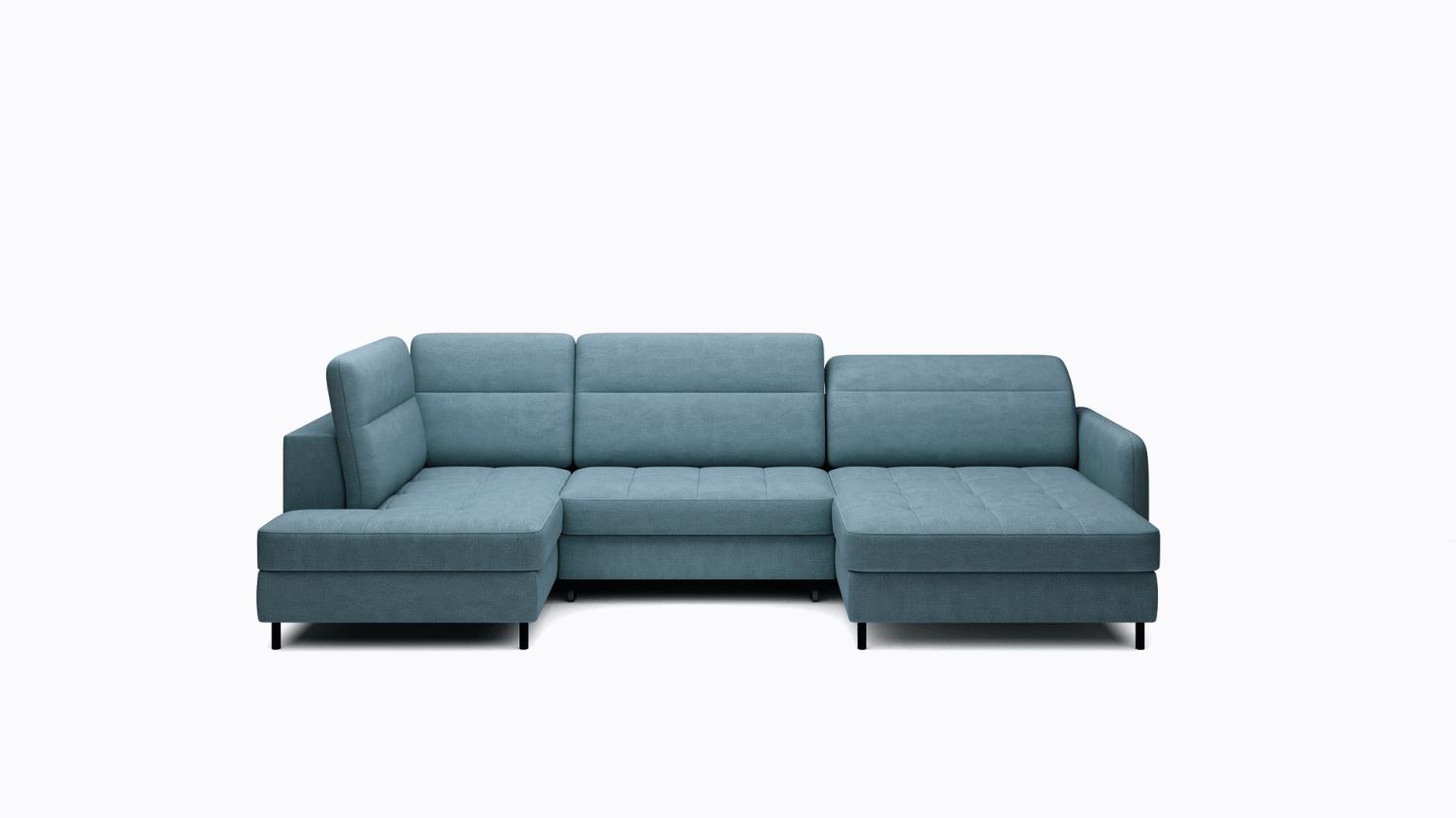 ELTAP 'Berrto' Ecksofa,, Blau, 300x130, Links Bild 1