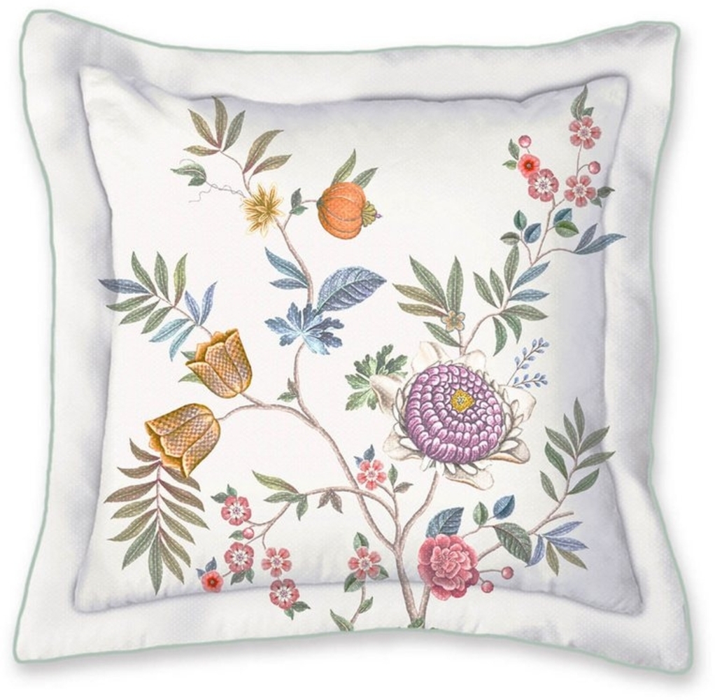 Pip Studio Dekokissen Il Paradiso White 45 x 45 cm Bild 1