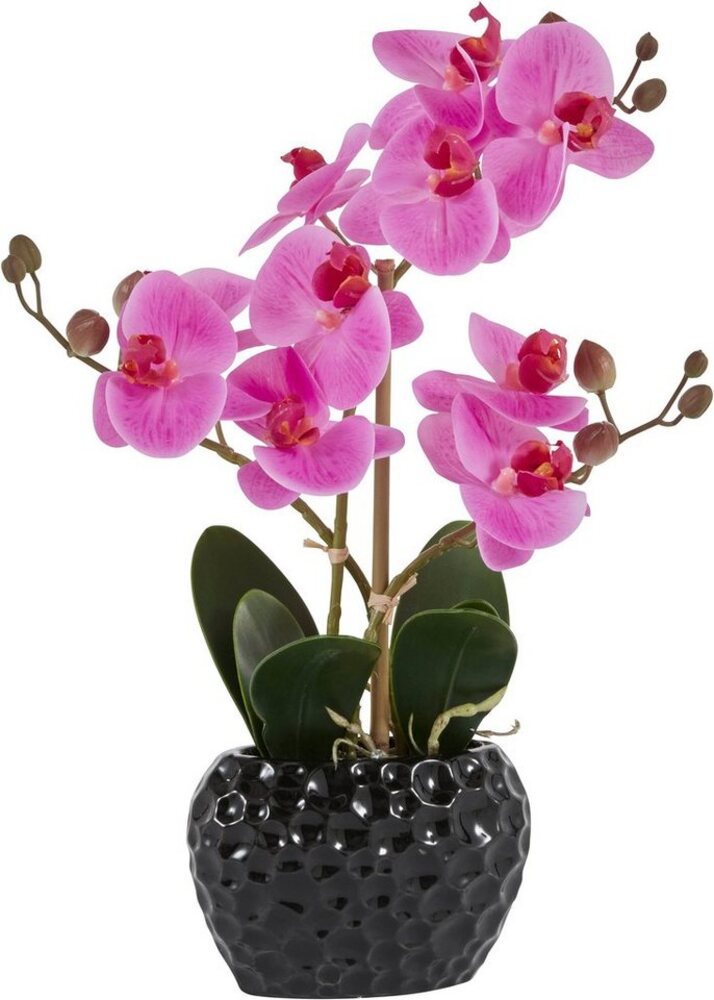 Kunstpflanze Orchidee Orchidee, Leonique, Höhe 38 cm, Kunstorchidee, im Topf, Bestseller, über 2500 4,5-Sterne-Bewertungen Bild 1