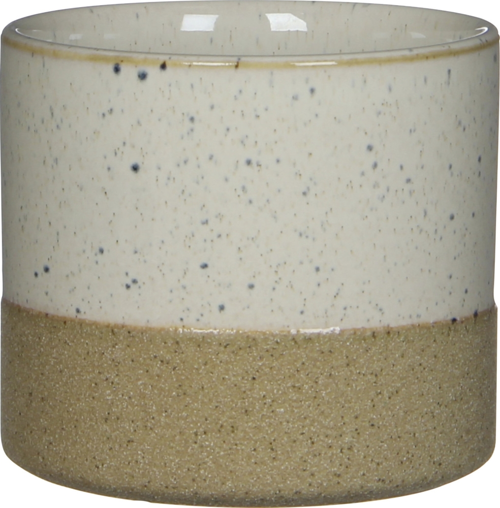 Mica Decorations Topf Lago ceramic 10 x 11 cm weiß Bild 1