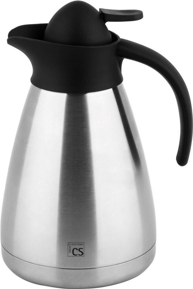 Carl Schmidt Sohn Isolierkanne Cottbus, 1 l, doppelwandiger Edelstahl Bild 1