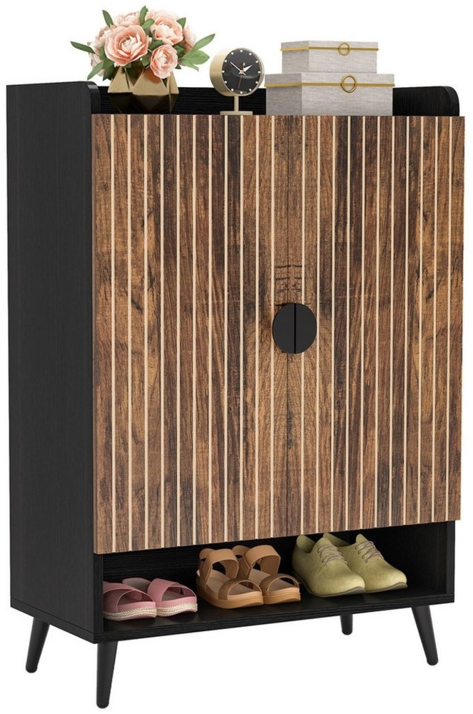 Tribesigns Schuhschrank 6-stufiger Schuhaufbewahrung Schrank mit verstellbaren Regalen Bild 1