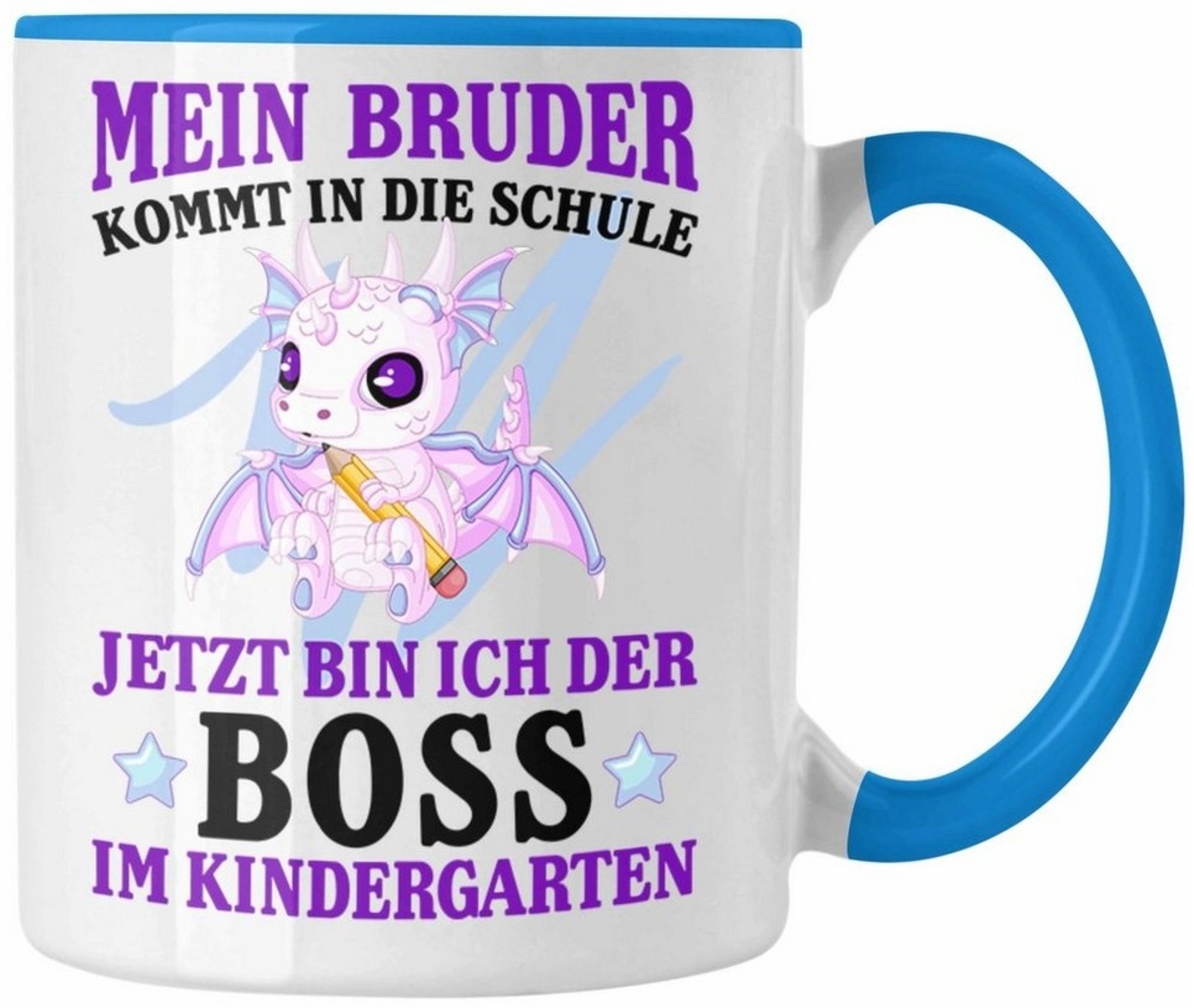 Trendation Tasse Trendation - Einschulung Geschenk für Schultüte Füllung Tasse Schulsta Bild 1