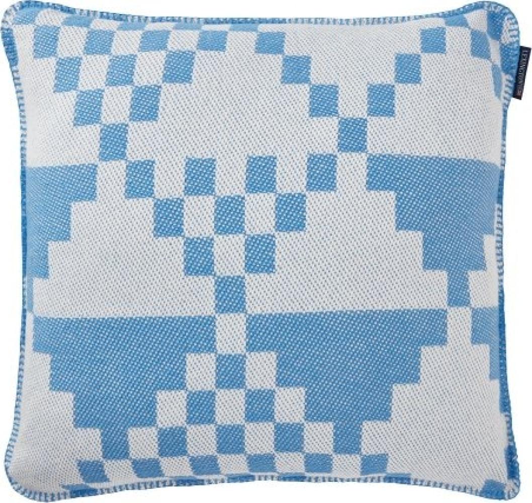 LEXINGTON Kissenbezug Graphic Recycled Cotton White/Blue (50x50) 12424114-1600-SH25 Bild 1