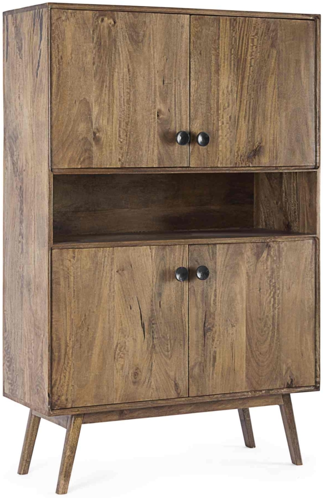 Highboard Sylvester aus Mangoholz Bild 1