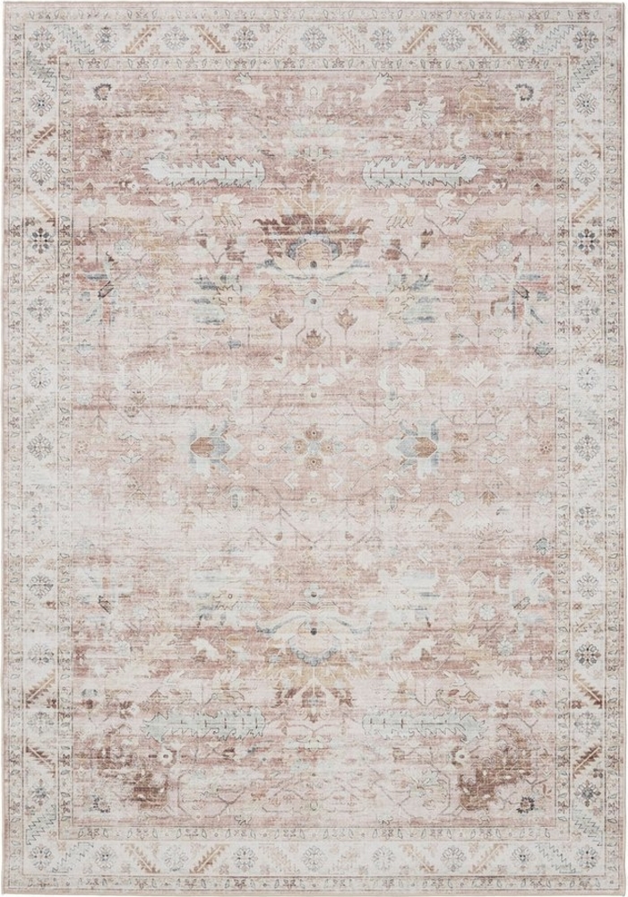 benuta Teppich George, rechteckig, Höhe: 5 mm, Vintage-Look, Kurzflor, Teppich Wohnzimmer, Schlafzimmer, Waschbar Bild 1