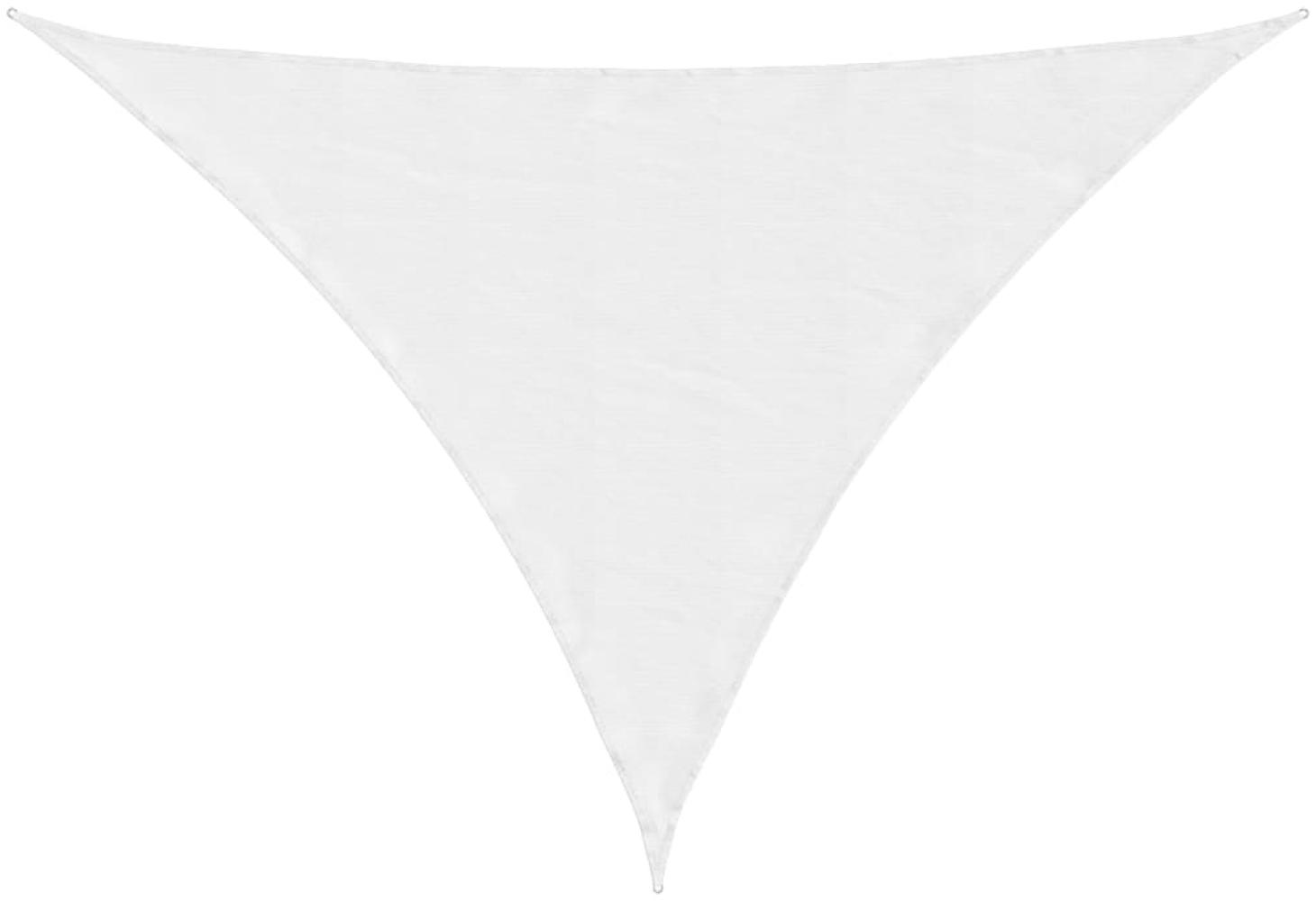 vidaXL Sonnensegel Oxford-Gewebe Dreieckig 3x3x4,24 m Weiß 135282 Bild 1