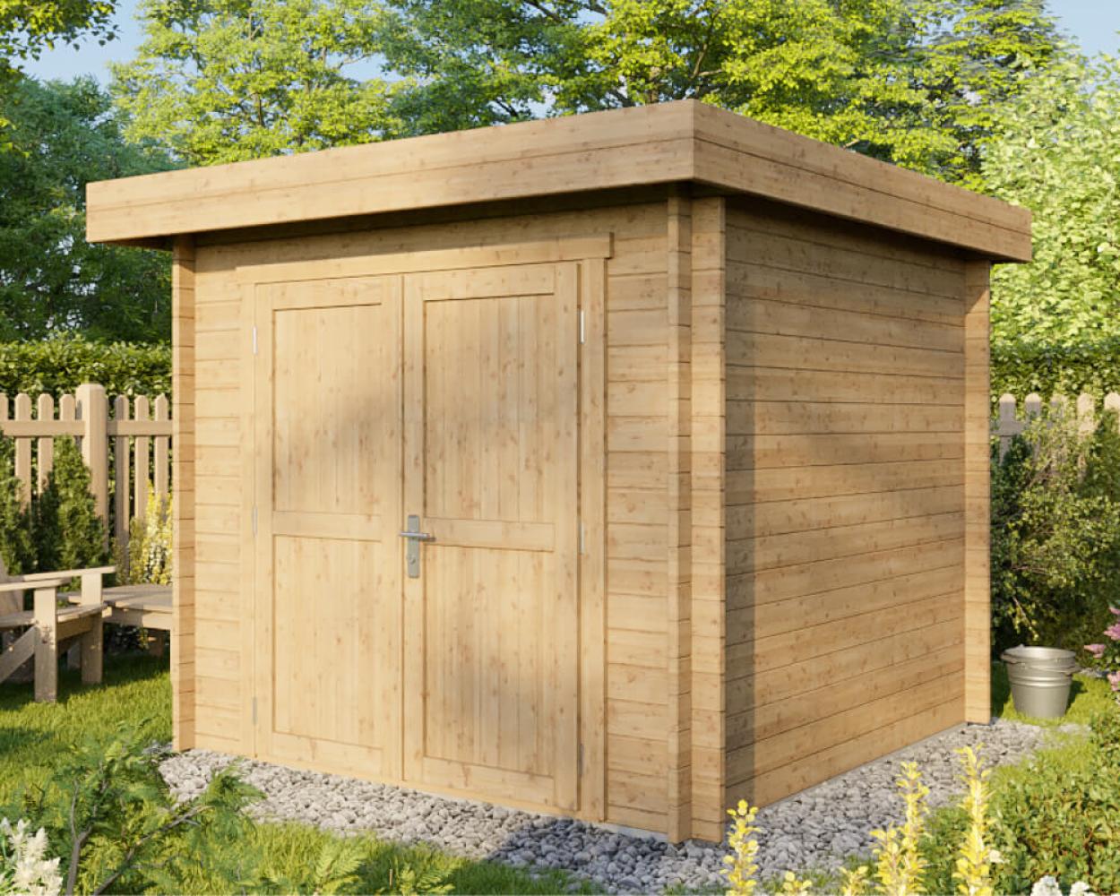 McGarden Gartenhaus Turin 250 x 250 cm Bild 1