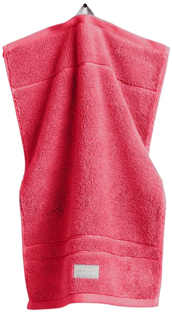 GANT Gästetuch, Organic Premium Towel - Frottee Rot 30x50cm Bild 1