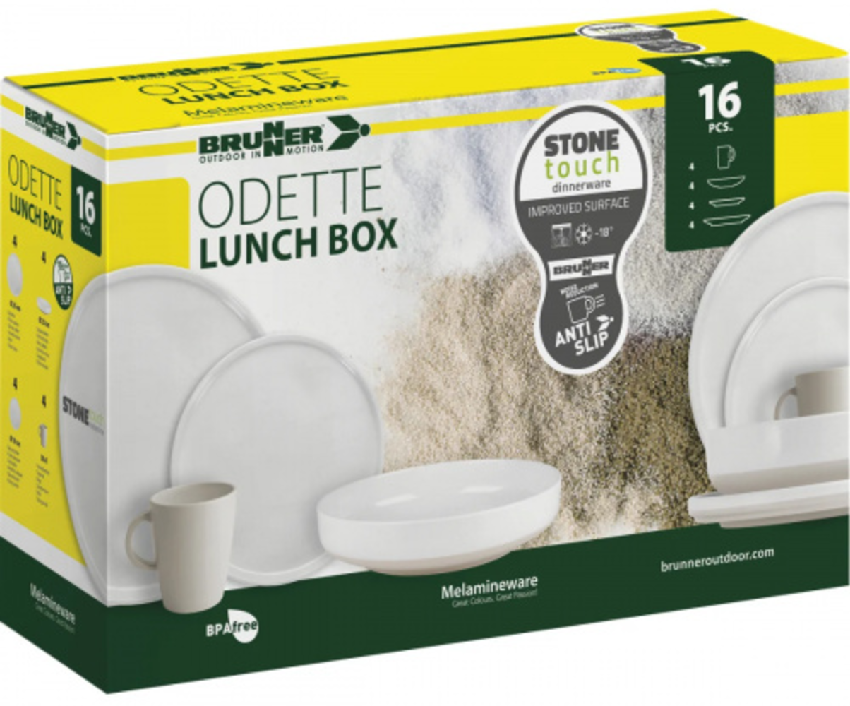 Brunner - Geschirrset "Lunch Box Odette" 16-teilig Bild 1