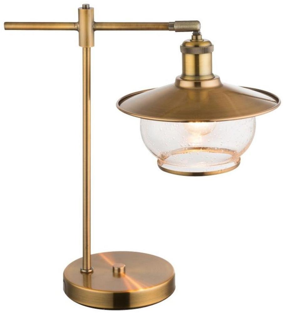 Tischleuchte mit Schalter Wohnzimmer Tischlampe Schlafzimmer bronze 69030T Bild 1