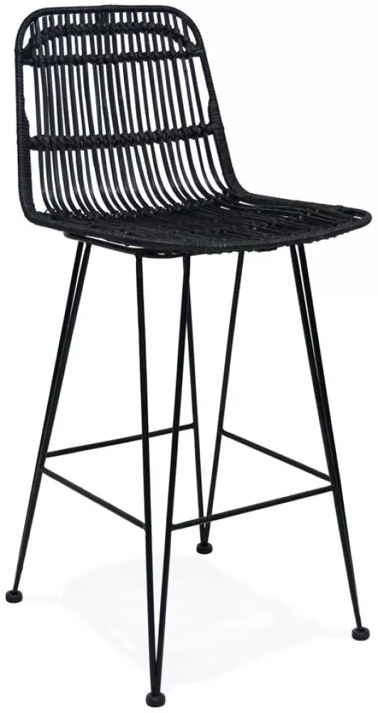 Kokoon Design Barhocker Liano Mini Metall Schwarz Bild 1