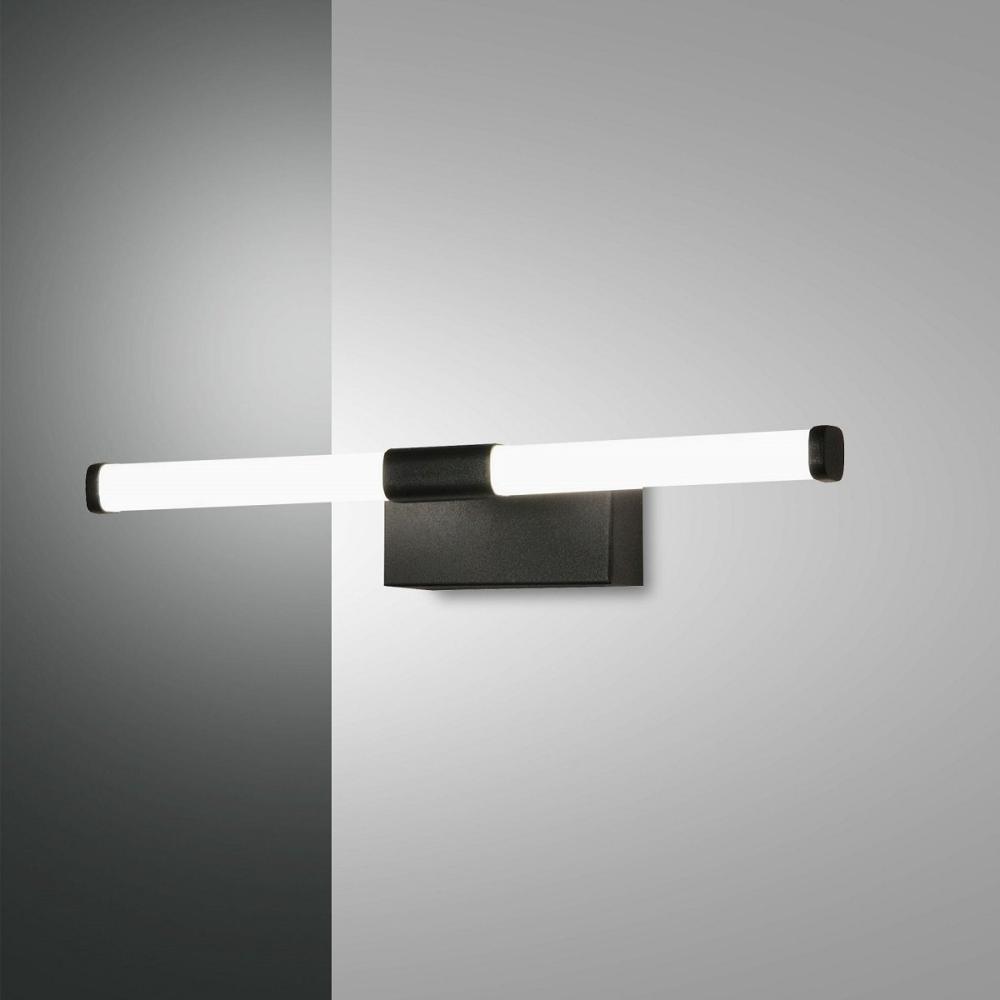 Fabas Luce 3720-21-101 LED Wandleuchte Ago schwarz 34cm IP44 Bild 1