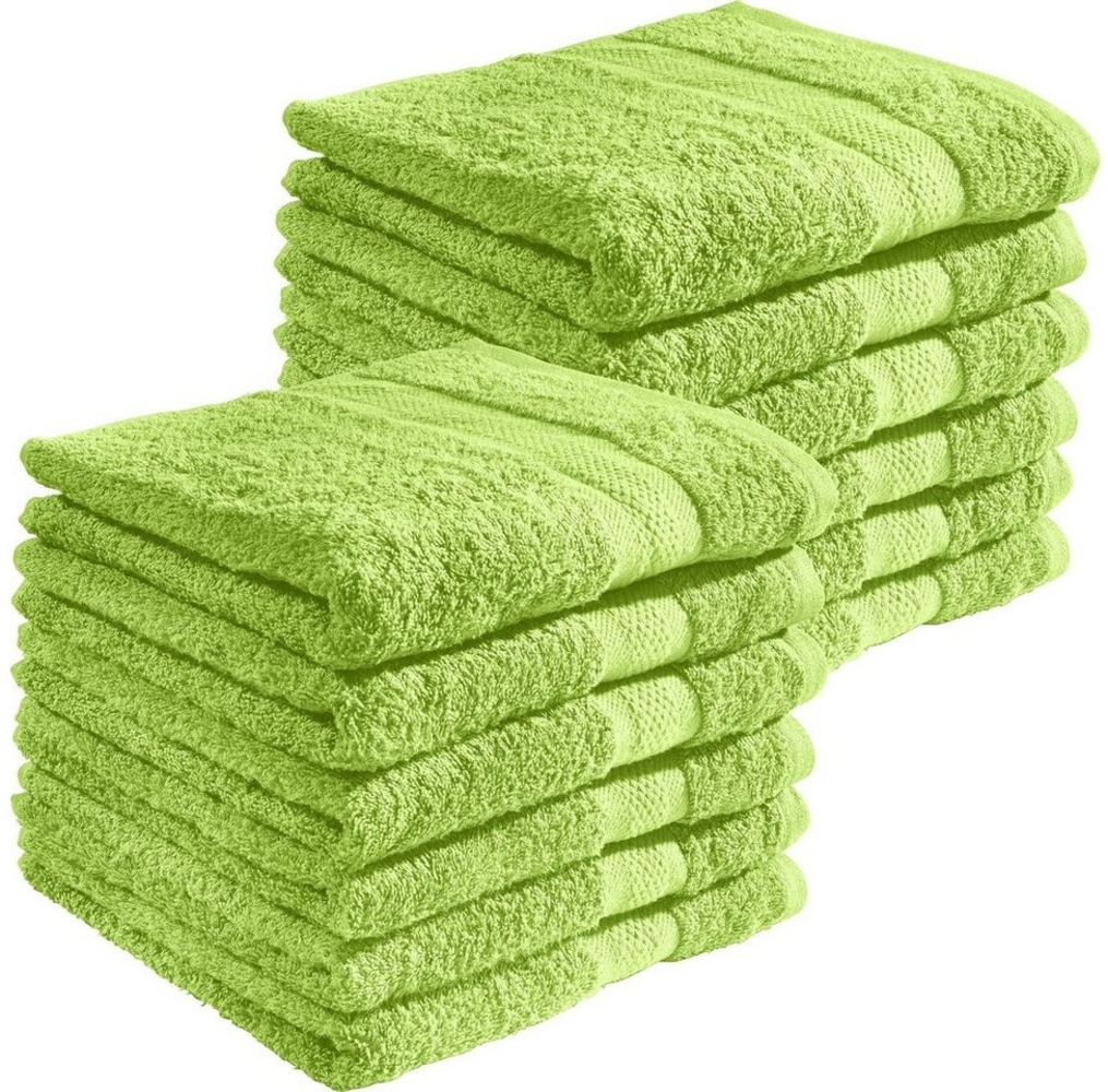 REDBEST Handtuch Handtuch "Chicago" 12er-Pack, Frottier, Walk-Frottier Uni Bild 1