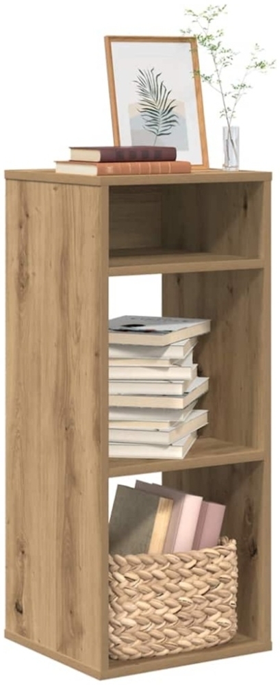 vidaXL Bücherregal Artisan-Eiche 34x31x80 cm Holzwerkstoff Bild 1