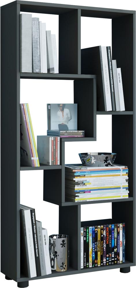 Raumteiler Würfelregal Standregal Regal Regalsystem Bücherregal schwarz Bild 1