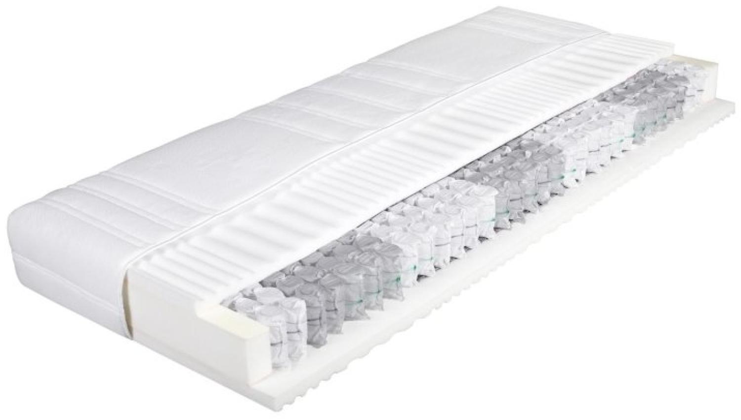 Taschenfederkernmatratze Mona Strong 90 x 200 cm H3 - 22 cm hoch 7 Zonen Bild 1