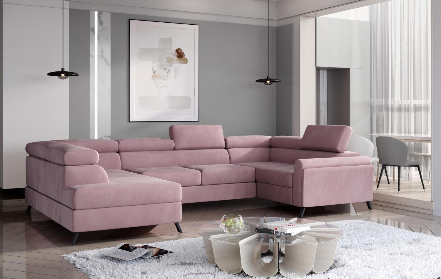 Wohnideebilder Escada Rosa Ecksofas & Eckcouches Esc_20 Bild 1