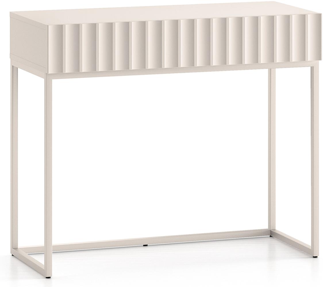 Selsey Derriva - Schminktisch mit Schublade, hellbeige, 91 cm Bild 1