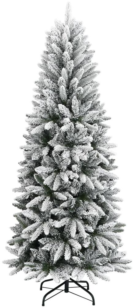 vidaXL Künstlicher Weihnachtsbaum Beschneit 240 cm PVC&PE 345192 Bild 1