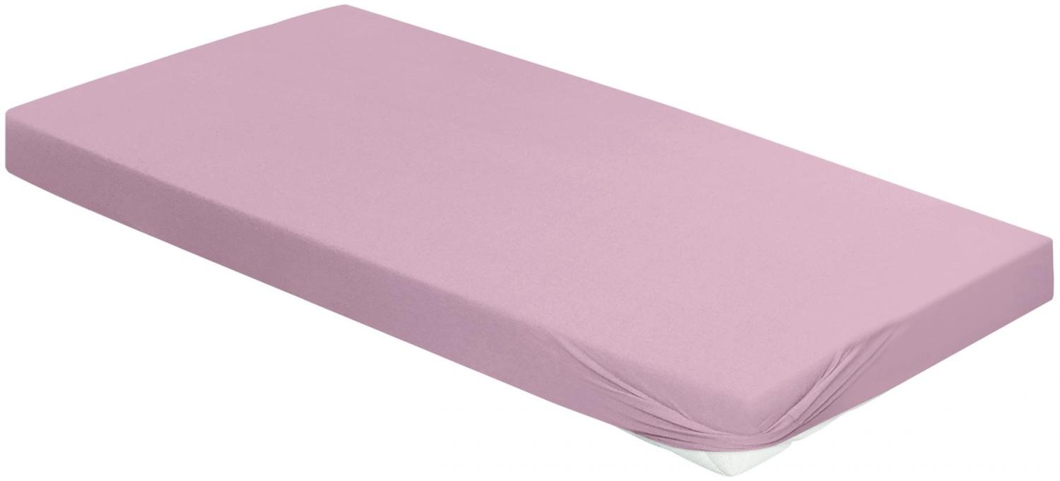 Irisette Mako-Jersey Betttuch Jupiter 0008 mauve 190 x 200 cm 8-64 mauve Bild 1