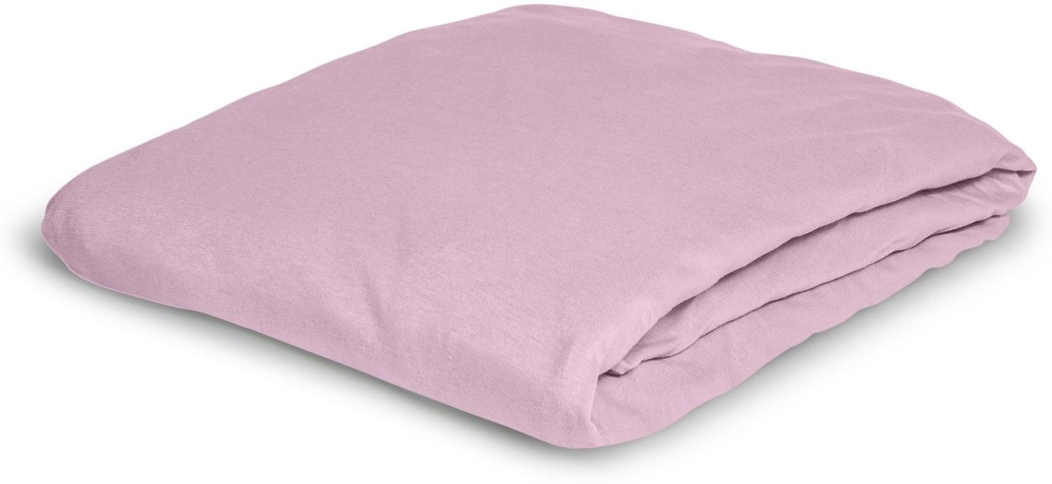 Irisette Mako-Jersey Betttuch Jupiter 0008 mauve 190 x 200 cm 8-64 mauve Bild 1