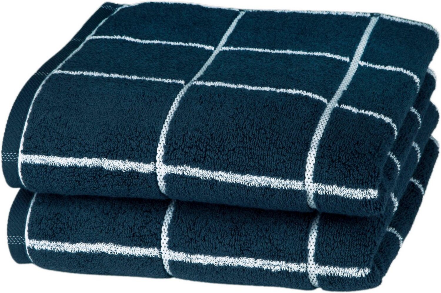 ROSS Handtücher Cashmere Überkaro, Frottier (2-St), 100% Baumwolle, kariert, in modischen Karo Farben Bild 1