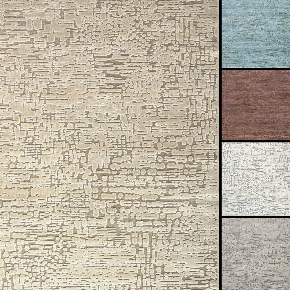 Kurzflor Teppich Imperia - Rectangles, Farbe: Beige, Größe: 160x230 cm Bild 1