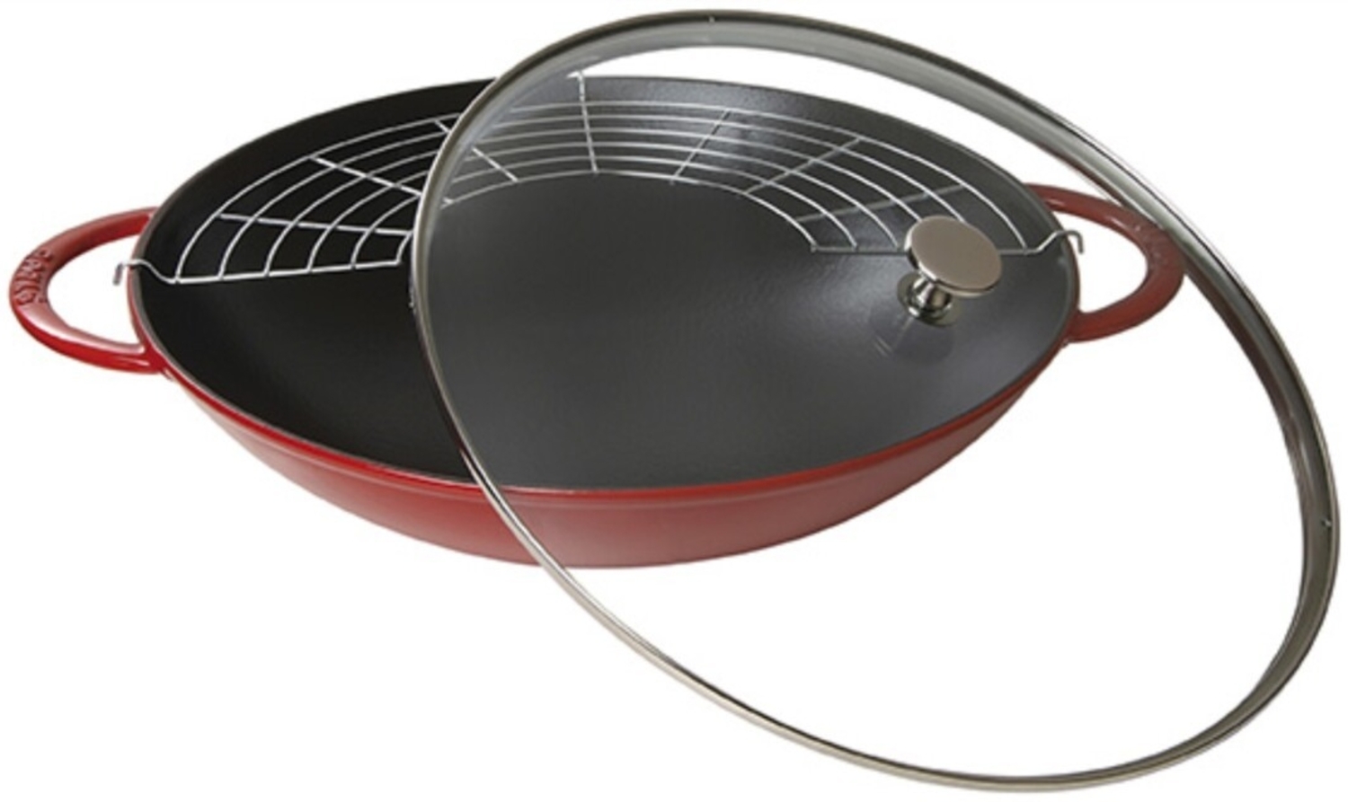 STAUB Wok 37cm rot Bild 1