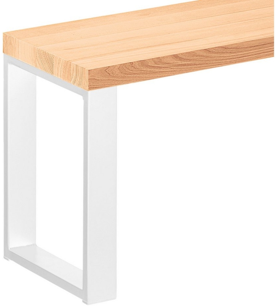 LAMO Manufaktur Sitzbank LSB Sitzbank (Komplett-Set, 3-Teilig), 40mm stake Massivholzplatte Bild 1