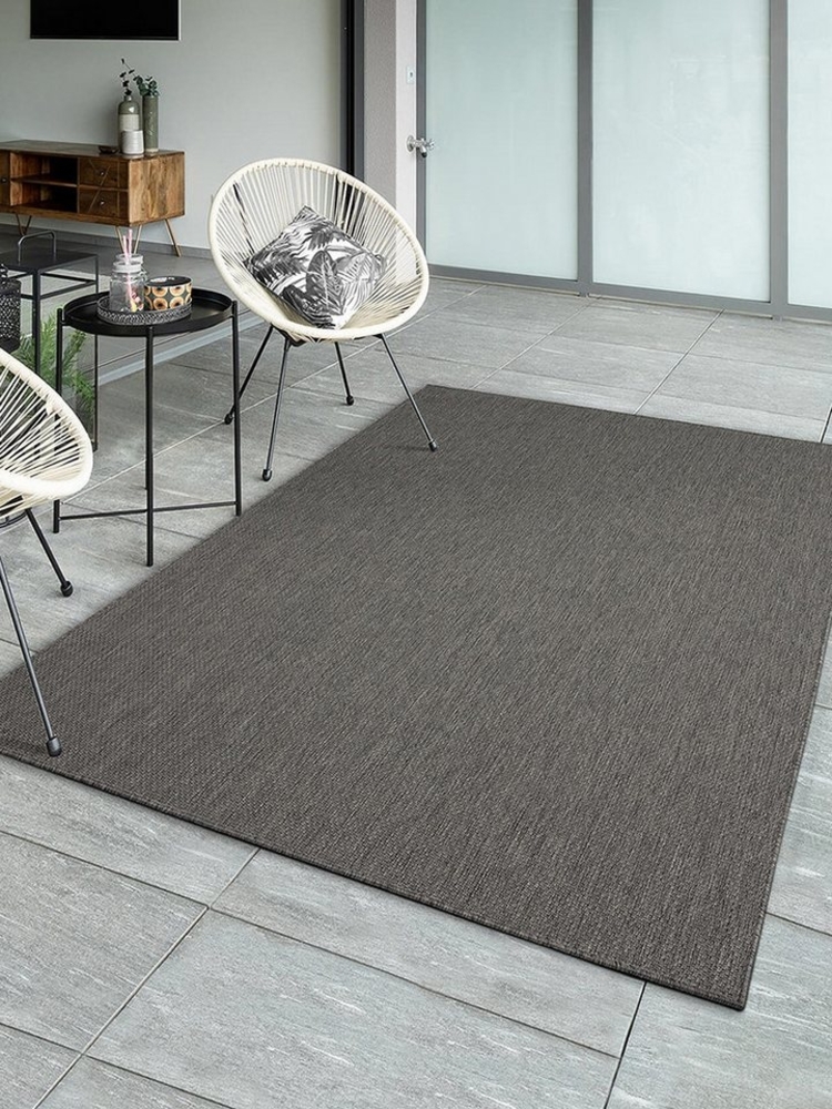 the carpet Teppich Mistra, rechteckig, Höhe: 1 mm, moderner robuster In und Outdoor Teppich Bild 1