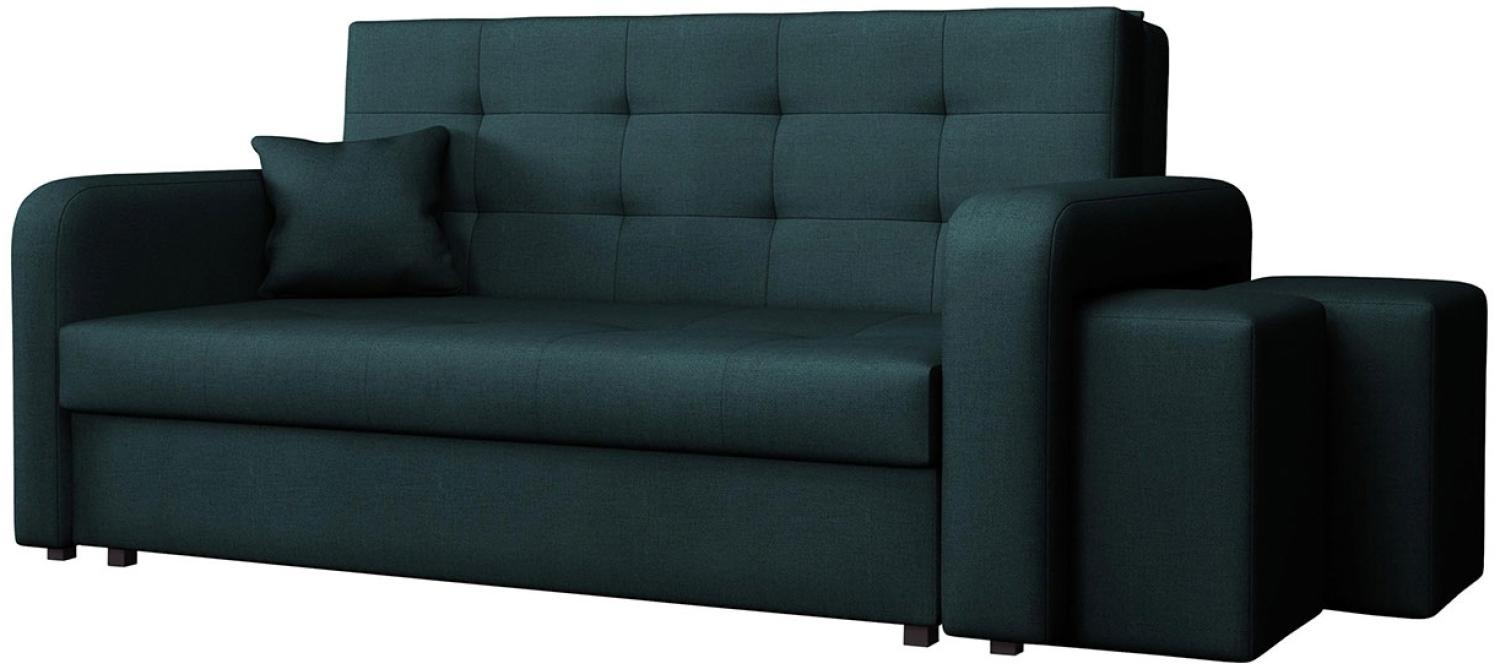 Schlafsofa Viva Home III, Nische für Hocker auf der rechten Seite, Farbe: Malmo 81 Bild 1