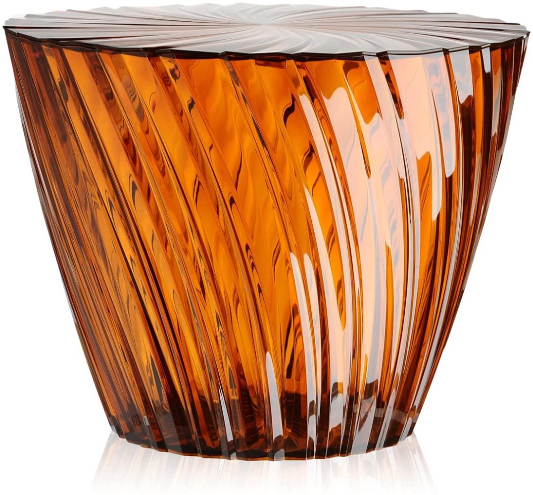 Kartell Sparkle, PMMA, amber, 45 x 35 x 45 cm Bild 1