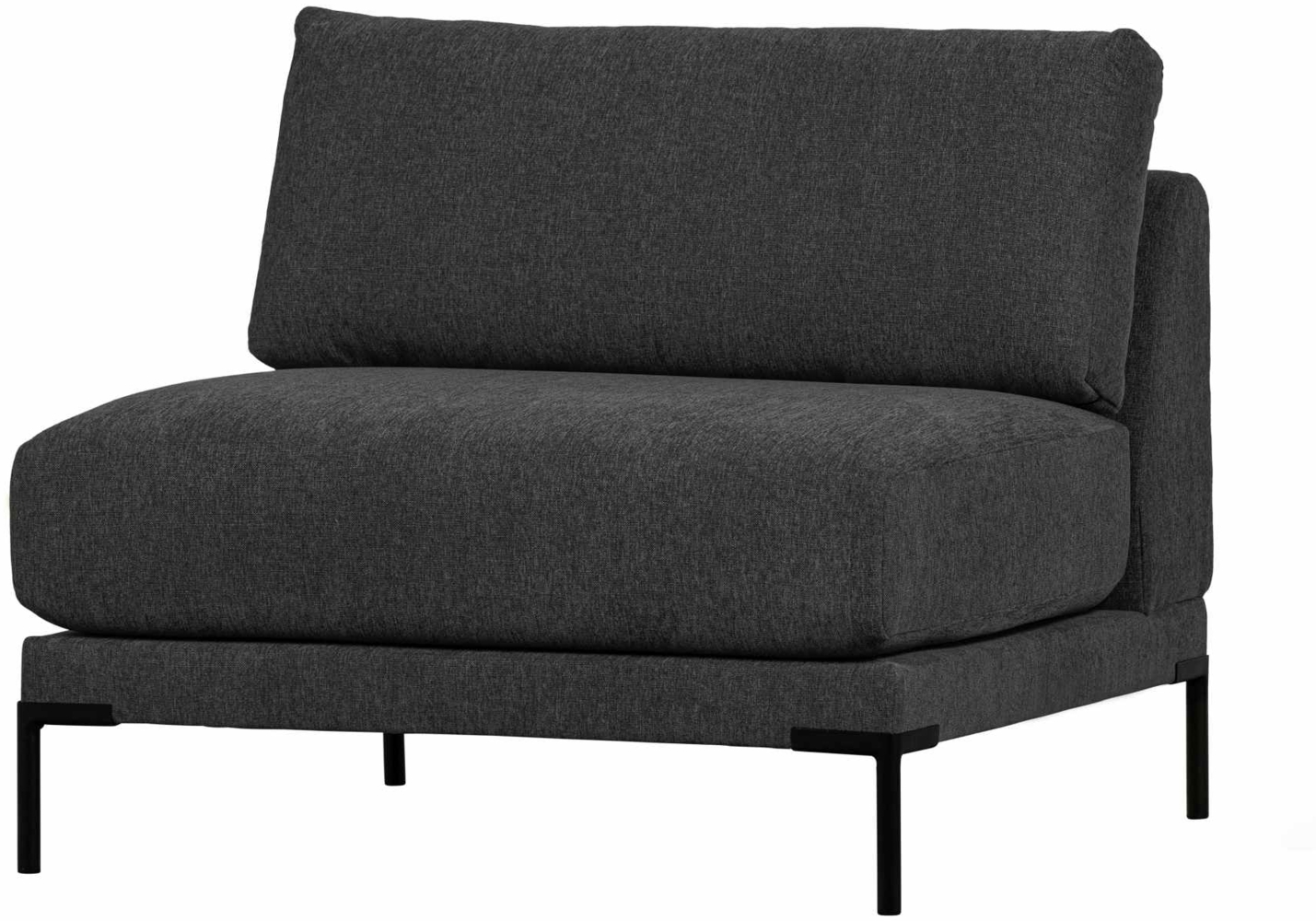 Modulsofa Couple Loveseat Element, Dunkelgrau Bild 1