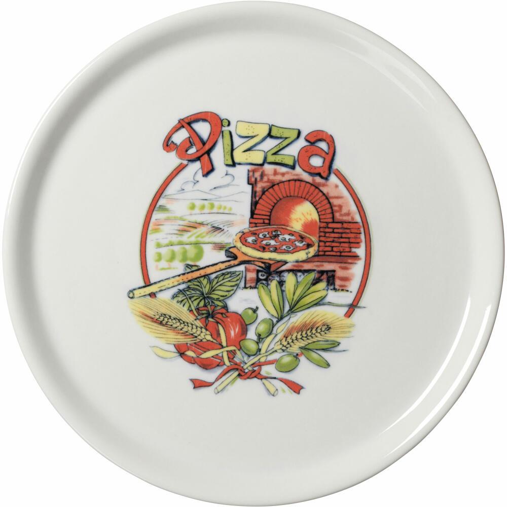 Ritzenhoff & Breker Pizzateller Giovanni, Pizza Teller, Speiseteller, Porzellan, Weiß, Ø 31 cm, 3406 Bild 1