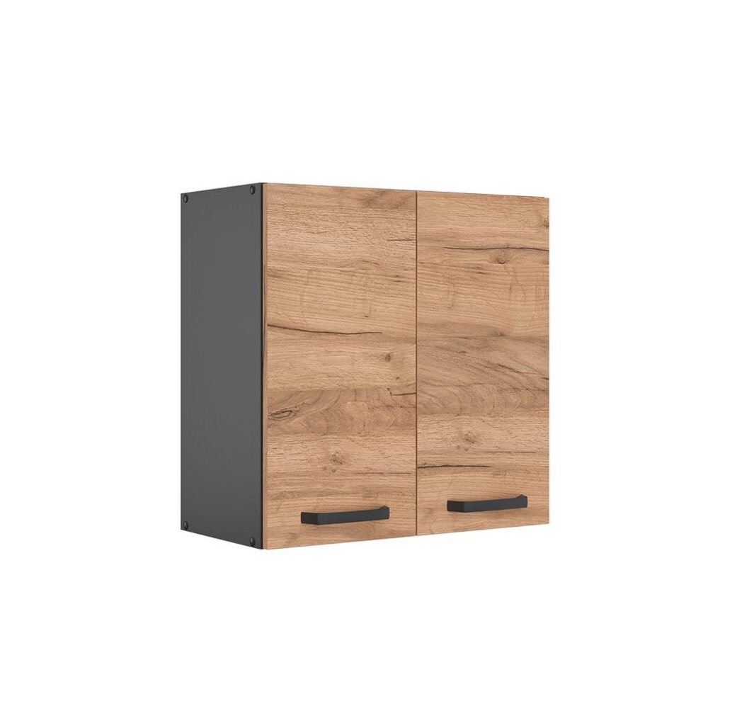 VICCO Küchenschrank R-Line Hängeschrank Unterschrank Küchenzeile Küchenunterschran Anthrazit (Eiche, Hängeschrank 60cm) Bild 1