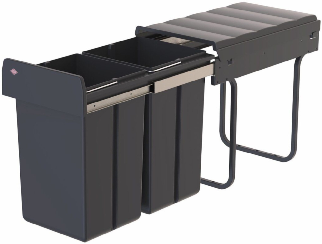 WESCO Traditionline DOUBLE-BOY 410 X / 300-2, anthrazit ab 30 cm Schrankbreite Bild 1