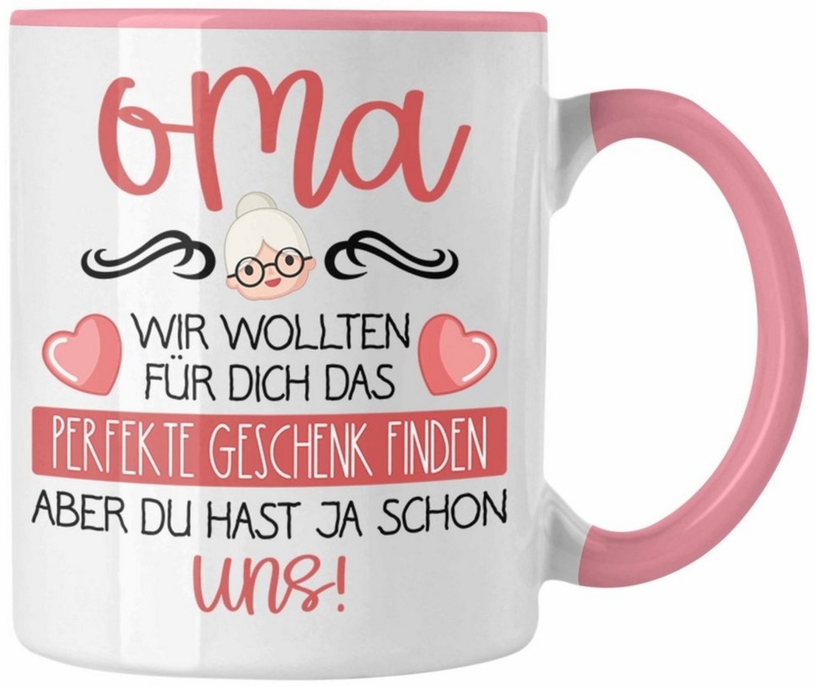 Trendation Tasse Trendation - Beste Oma Geschenk Tasse Geburtstagsgeschenk Enkel Gesche Bild 1