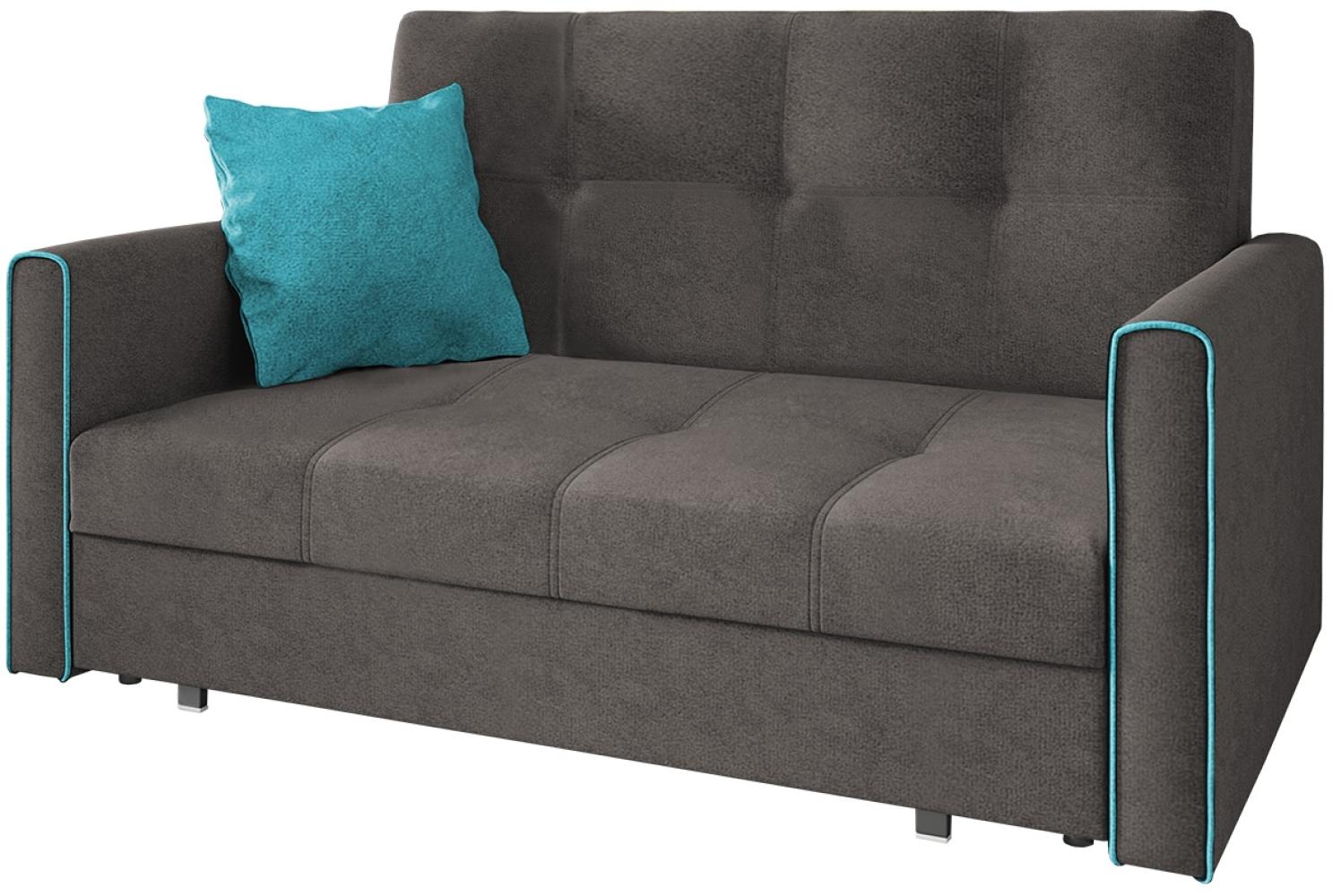 Schlafsofa Viva Bis III (Farbe: Alova 36 + Alova 29) Bild 1