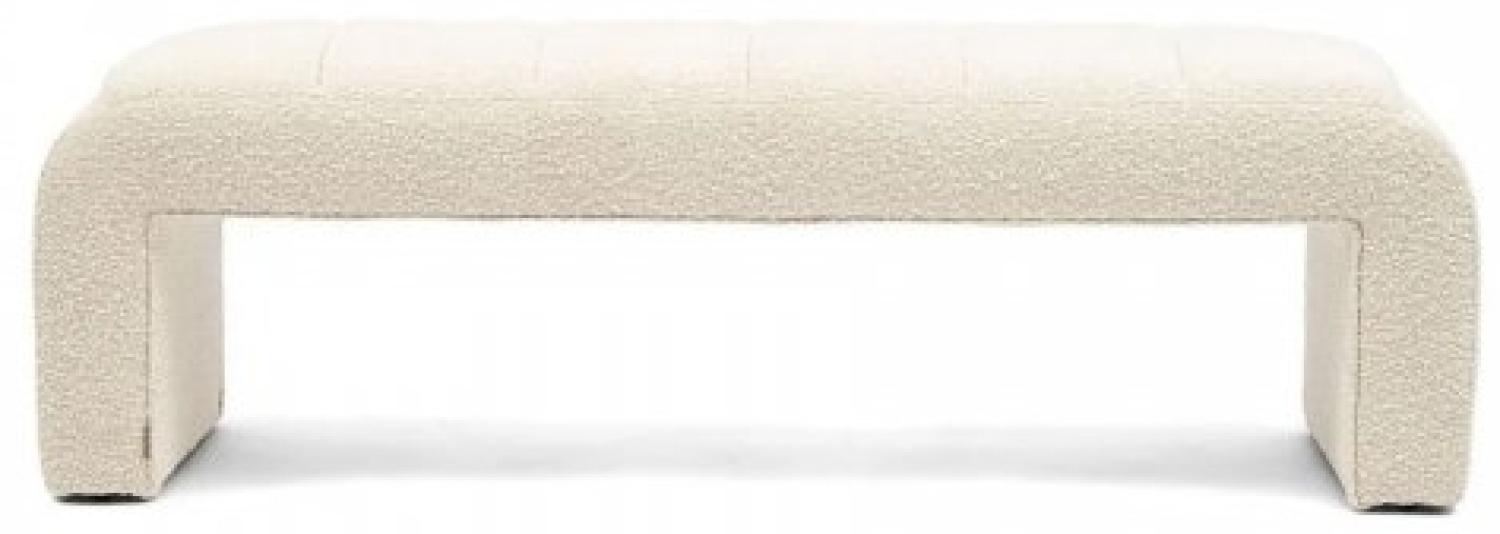 Riviera Maison Bank Brera Bench Bouclé Weiß Sand 7663001 Bild 1