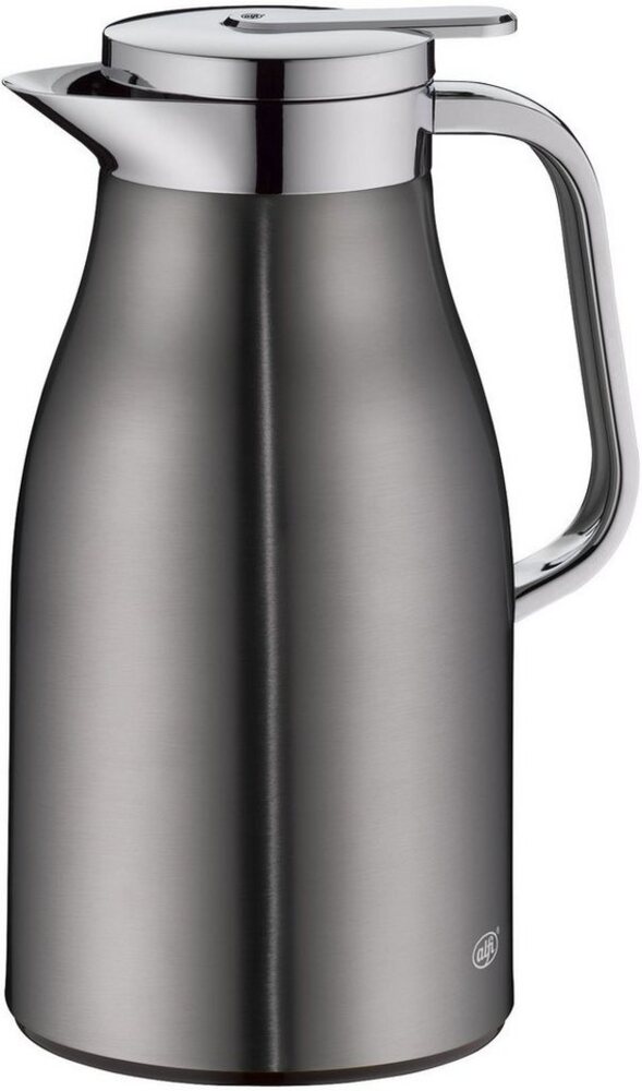alfi Termokande Skyline 1 liter Grå satin Lakeret stål Bild 1