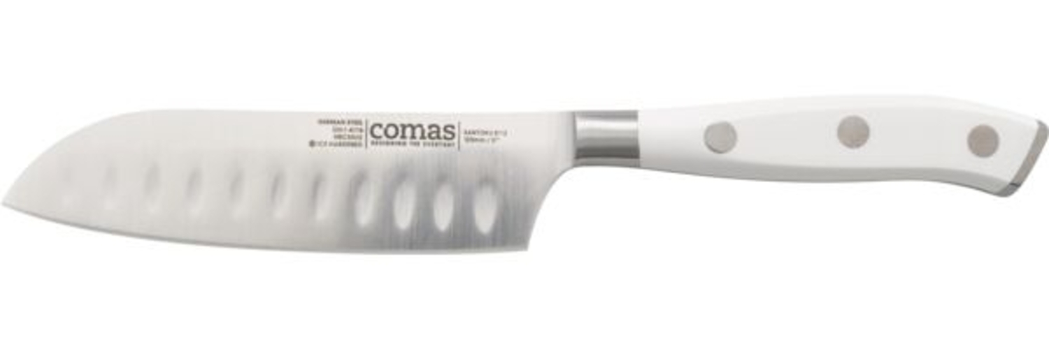 COMAS 8112 Santoku Messer MARBLE, Klinge 12,5 cm Bild 1