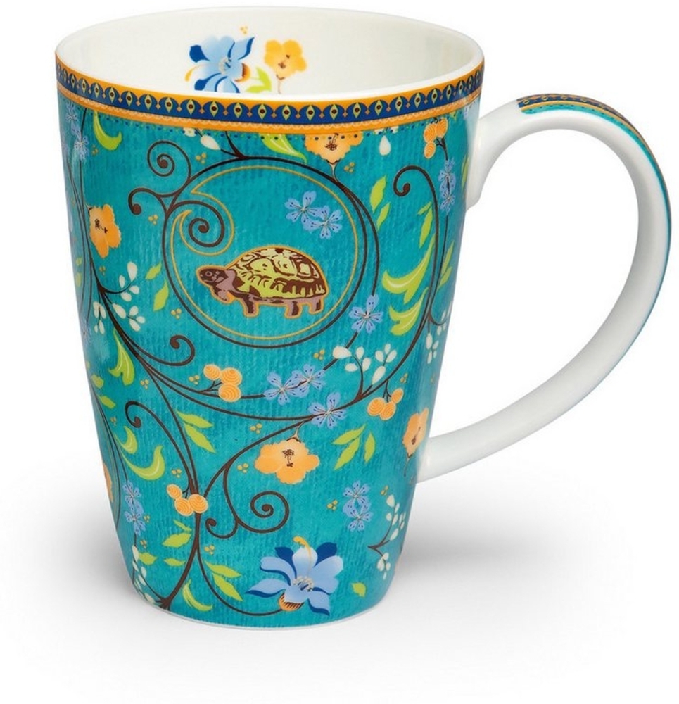 TeaLogic Tasse Clara Schildkröte Jumbotasse 0,5 L Fine Bone China Porzellan Bild 1