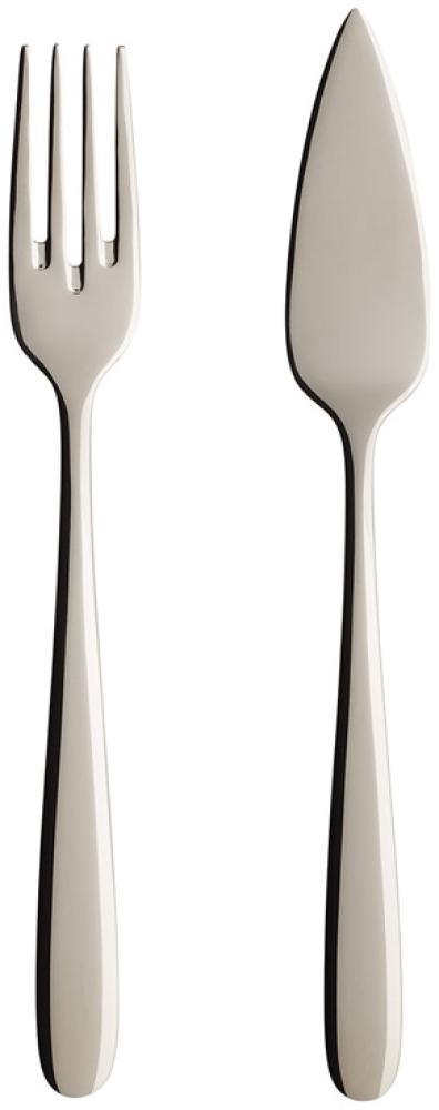 Villeroy & Boch Vorteilset 6 Stück Daily Line Fischbesteck 2tlg. silber/platin 1264039360 Bild 1