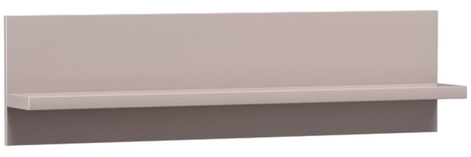 Lomadox Wandregal LAURO-161, Wandboard Kaschmir beige 120 cm Regalboard Bild 1