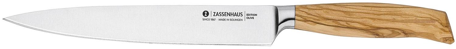 Küchenmesser Kochmesser Schinkenmesser 21cm Zassenhaus EDITION OLIVE 074031 Bild 1