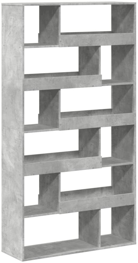 vidaXL Raumteiler Betongrau 100x33x187,5 cm Holzwerkstoff 3309504 Bild 1