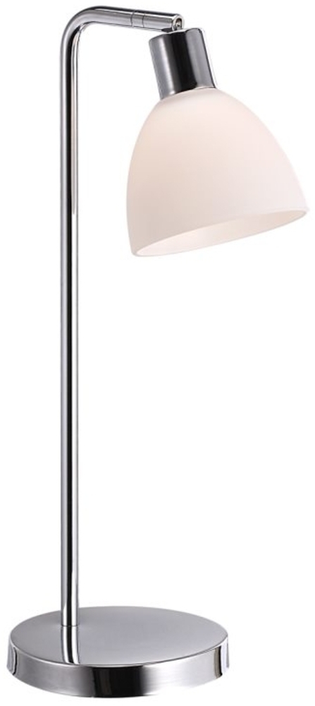 Nordlux Büro Schreibtischleuchten Ray, Chrom, metallisch, Glas, Metall, 63201033 Bild 1